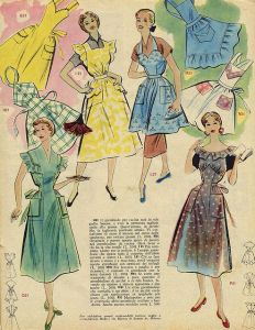 1950s Housewife Chic vintage aprons